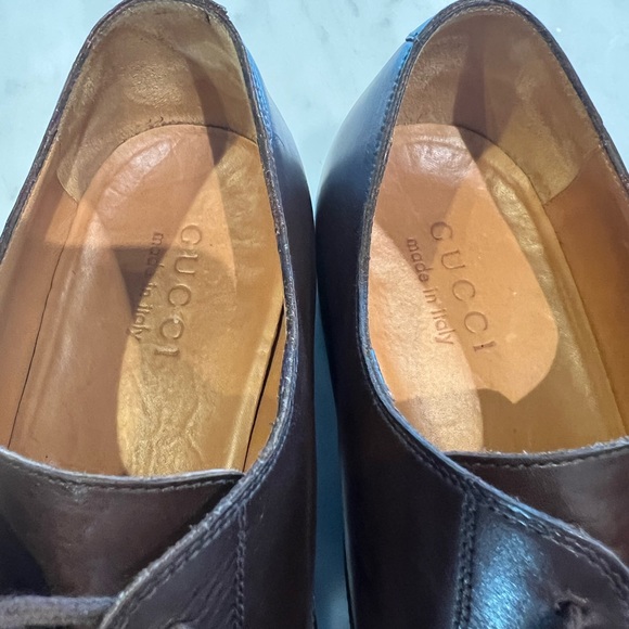 Gucci Vitello Anilux dress shoes (Rodeo Scuro) - Picture 9 of 11